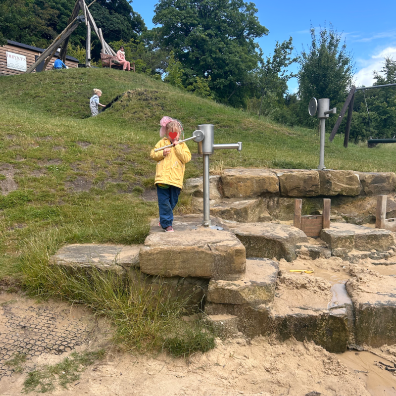 tumblestone hollow review with 2 and 4 year old 